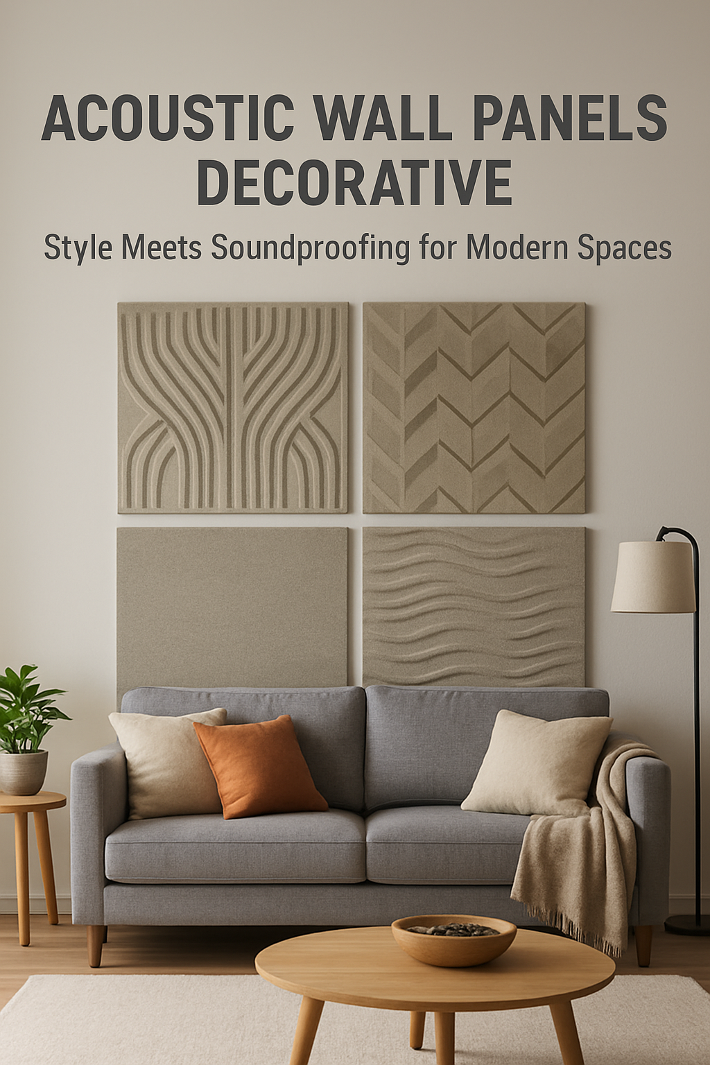 Acoustic Wall Panels Decorative: Style Meets Soundproofing for Modern ... - Creative Decorative Acoustic Wall