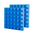 1 ft. x 1 ft. x 2 in. Acoustic Pyramid Foam Blue(12-Pack)