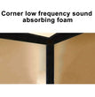 Corner Trap Acoustic Foam Black(12-Pack)