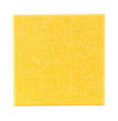 9 in. x 9 in. x 0.4 in. Polyester Square Acoustic Panels Yellow  (12-Pack)