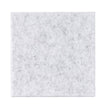 9 in. x 9 in. x 0.4 in. Polyester Square Acoustic Panels Grey (12-Pack)